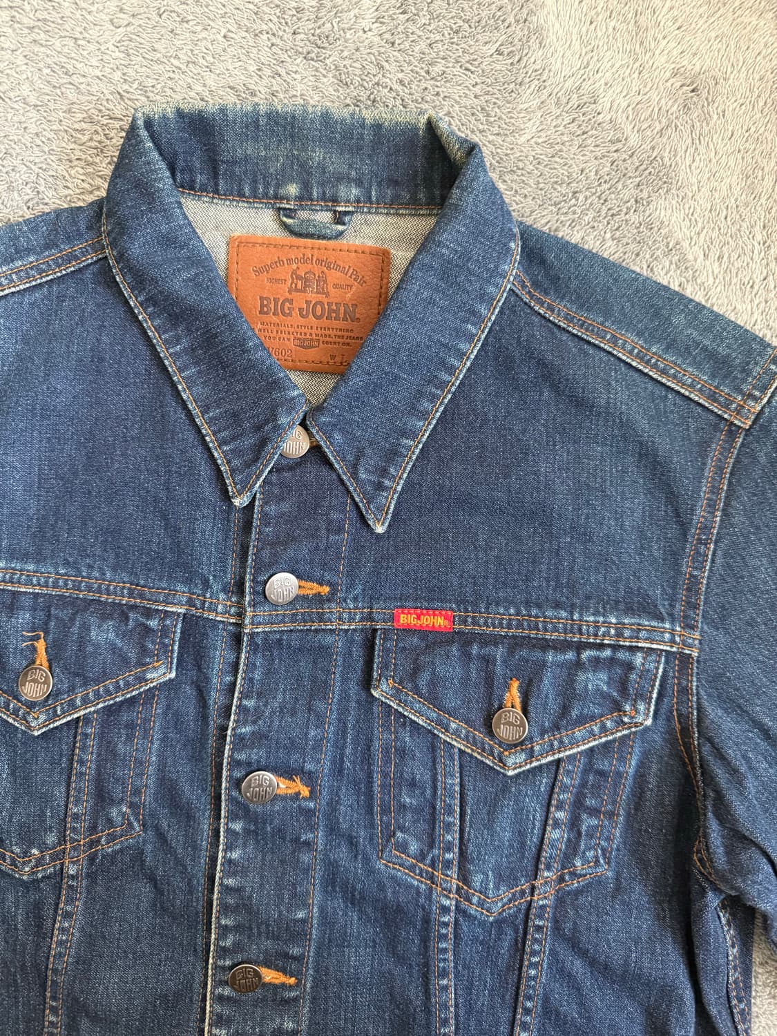 빅존 MV602 3세대 데님 트러커 자켓 L 상품이미지4