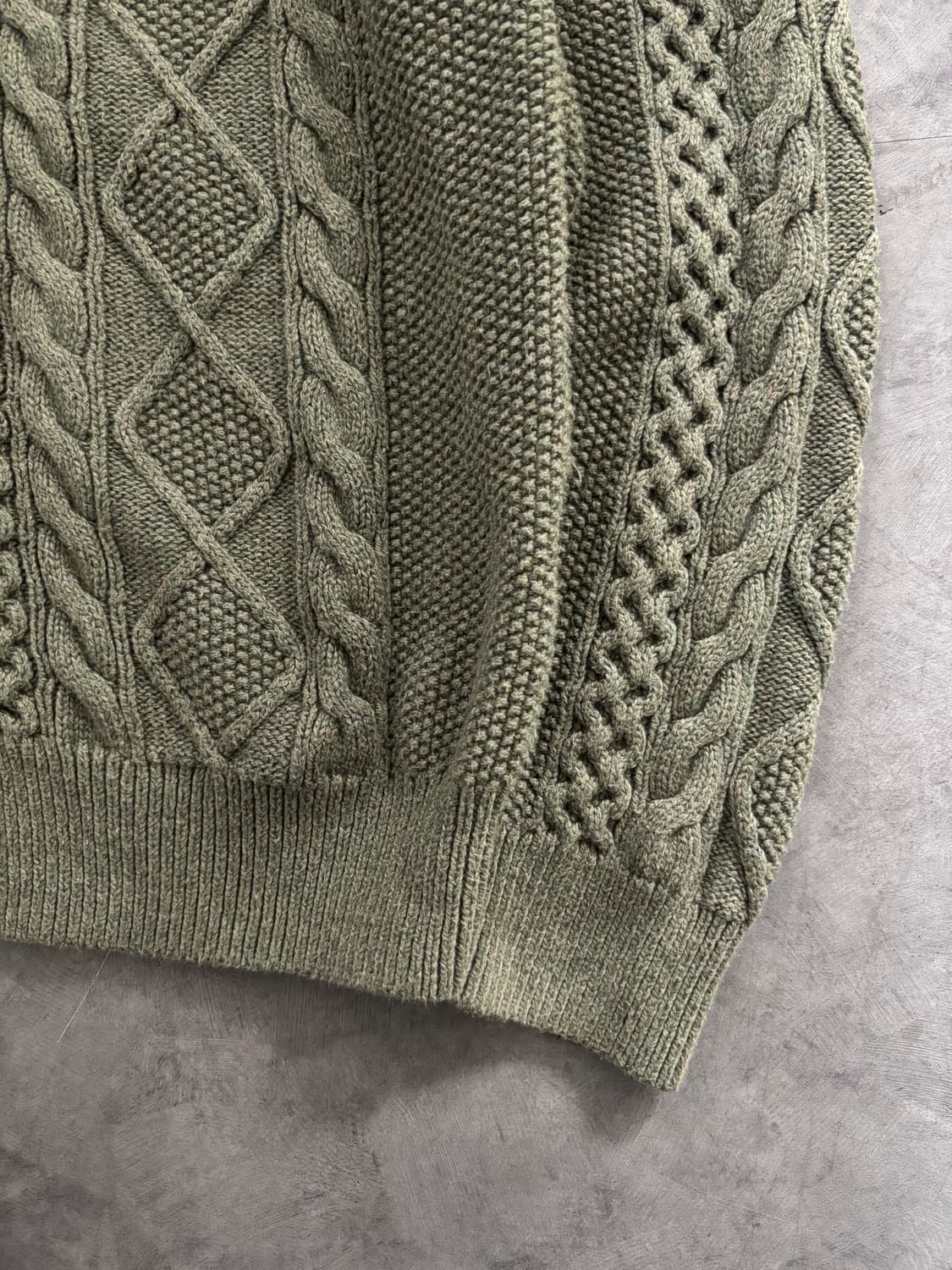 Polo 폴로 랄프로렌 신형라벨 피셔맨 케이블 니트  상품이미지8