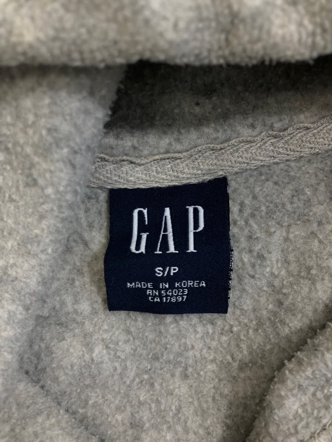 갭 후리스 후드 티셔츠/#2502 상품이미지4