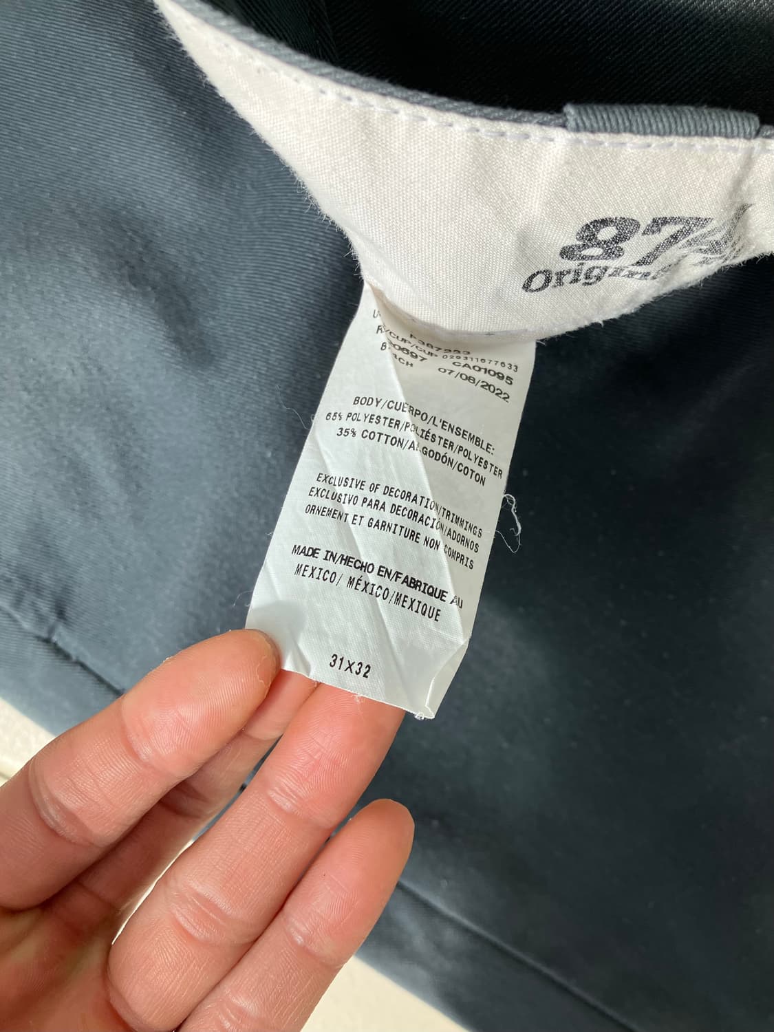 Dickies 디키즈 874 치노팬츠 그레이 상품이미지3