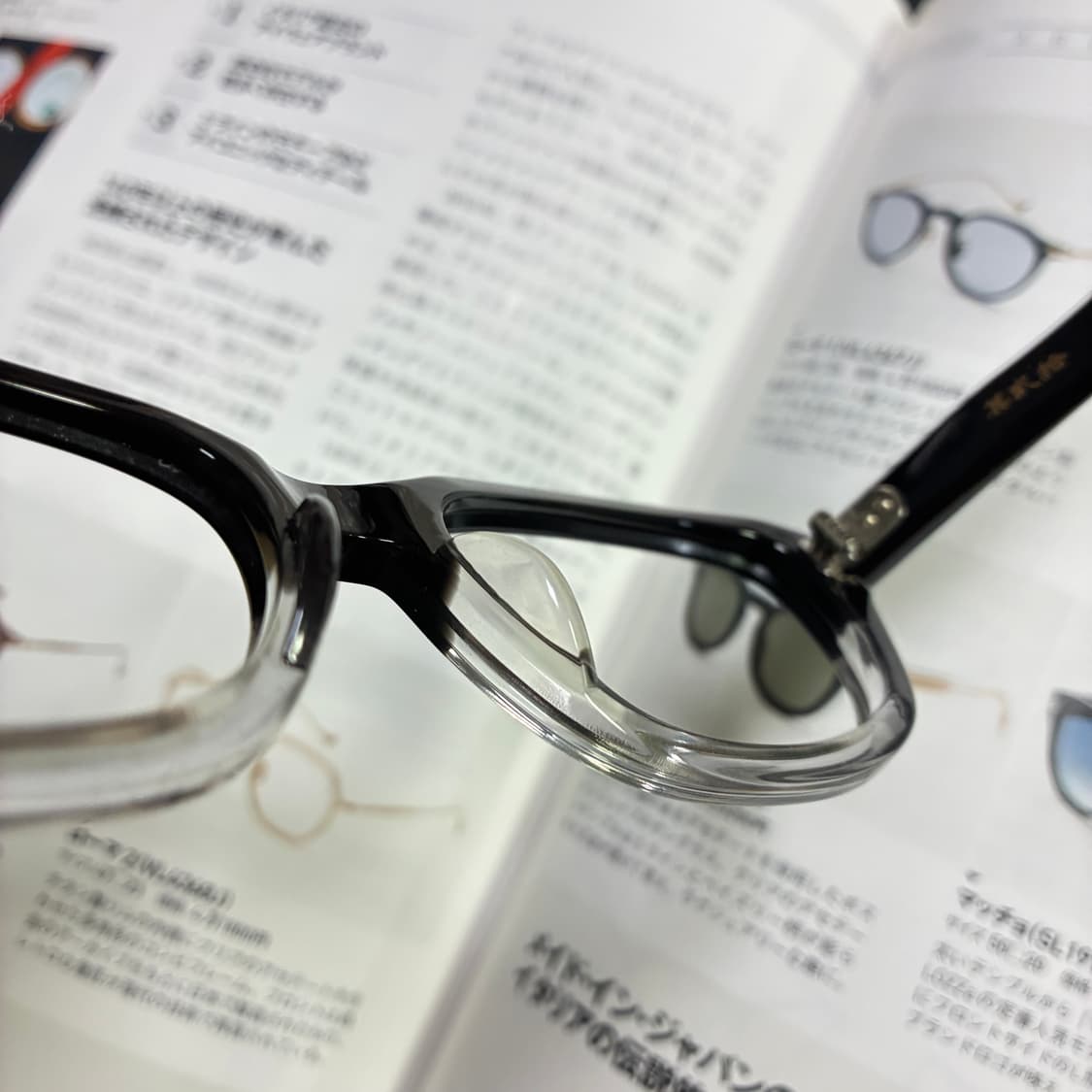 角矢甚治郎作 카도야 진지로 사쿠 일본 장인 셀룰로이드 뿔테 안경 상품이미지7