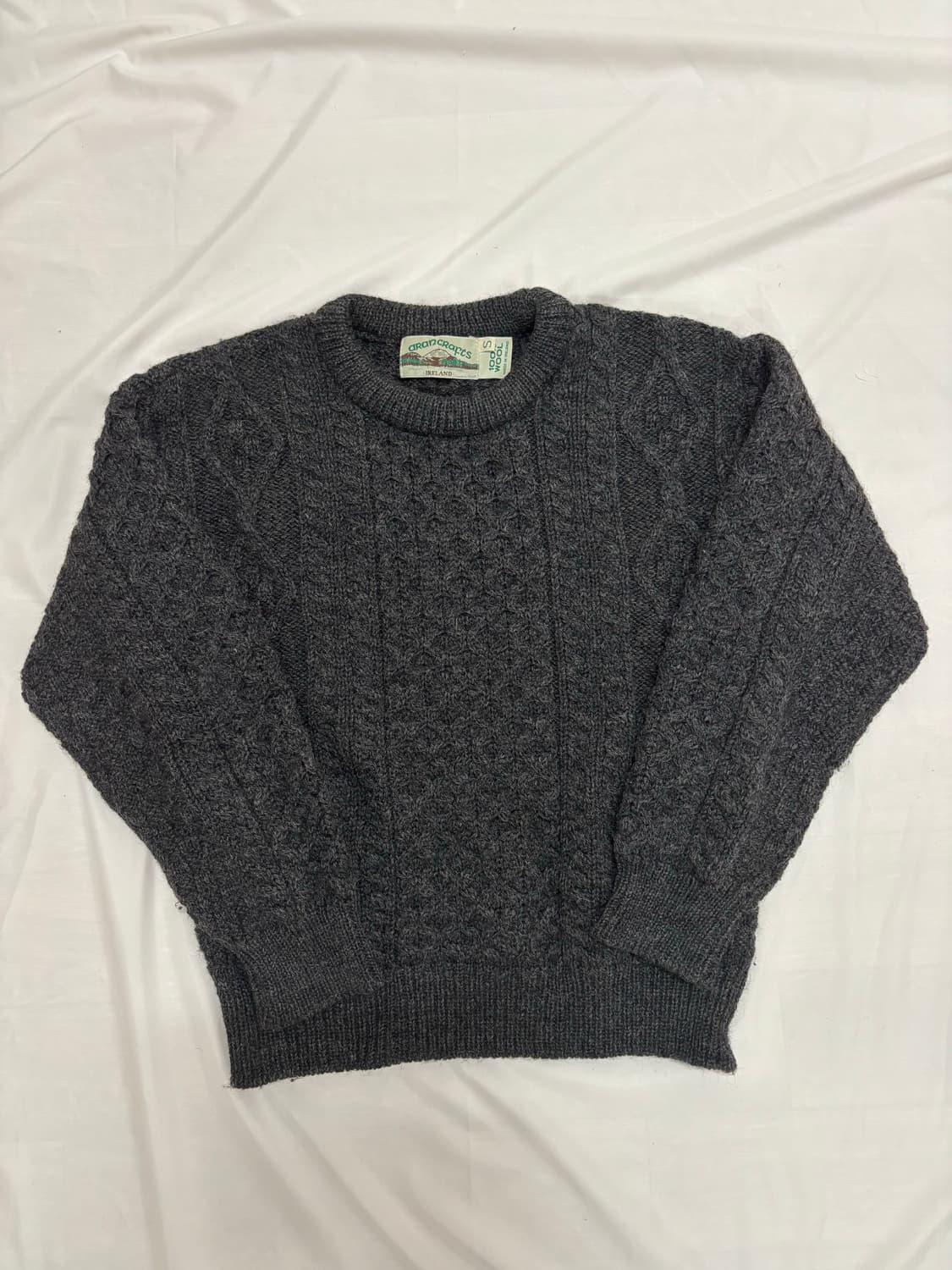 아란 크래프크 피셔맨 울 스웨터 상품이미지1