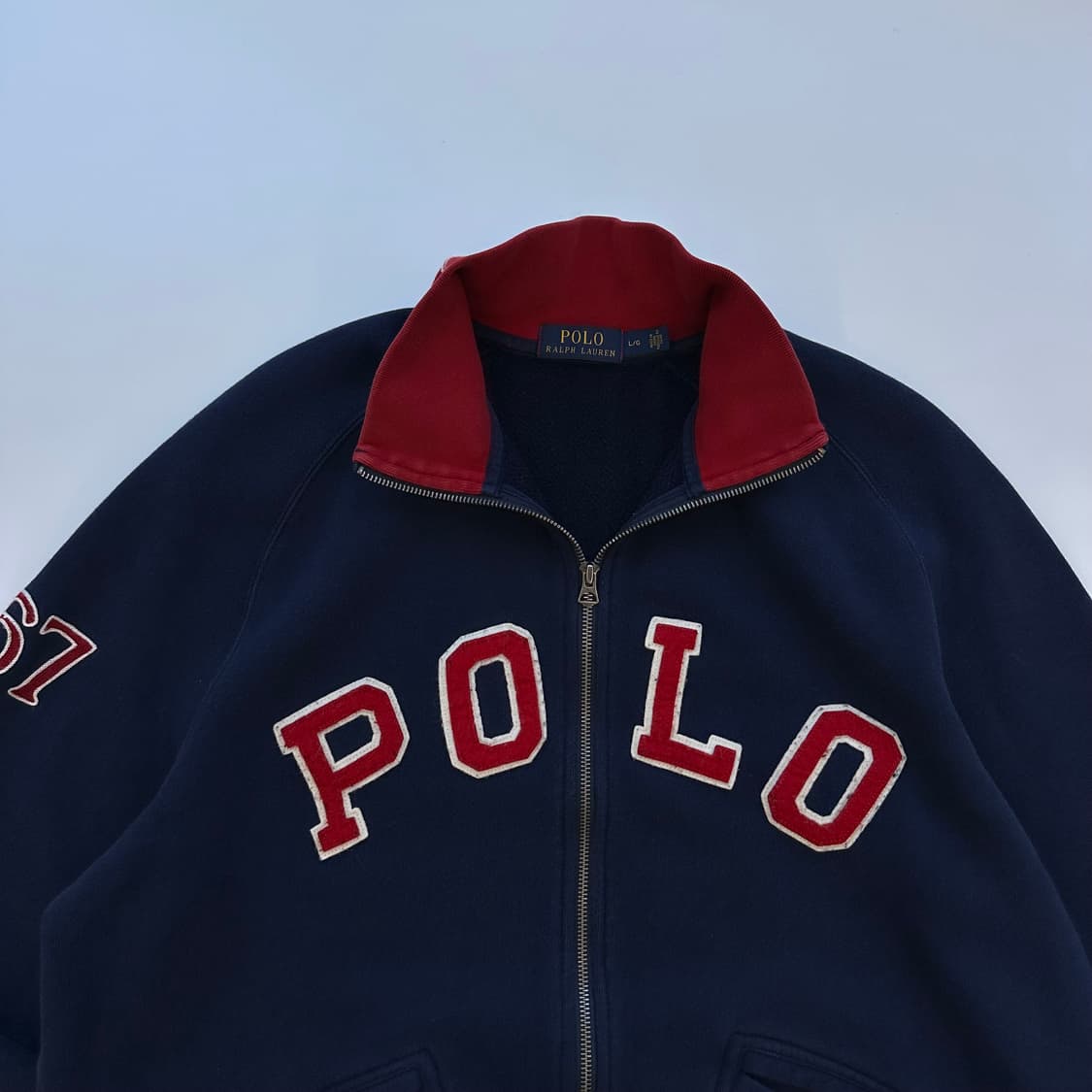폴로 신형POLO 아치로고 집업 가디건 상품이미지3