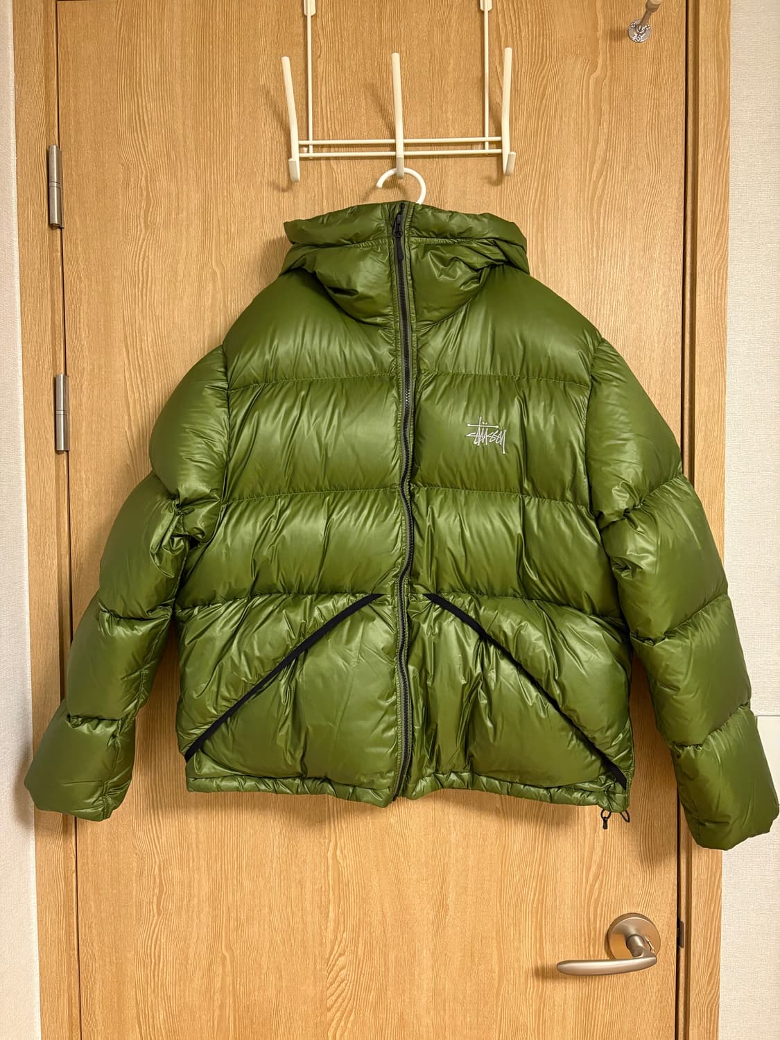 스투시 마이크로 립스탑 다운 파카 올리브 상품이미지1