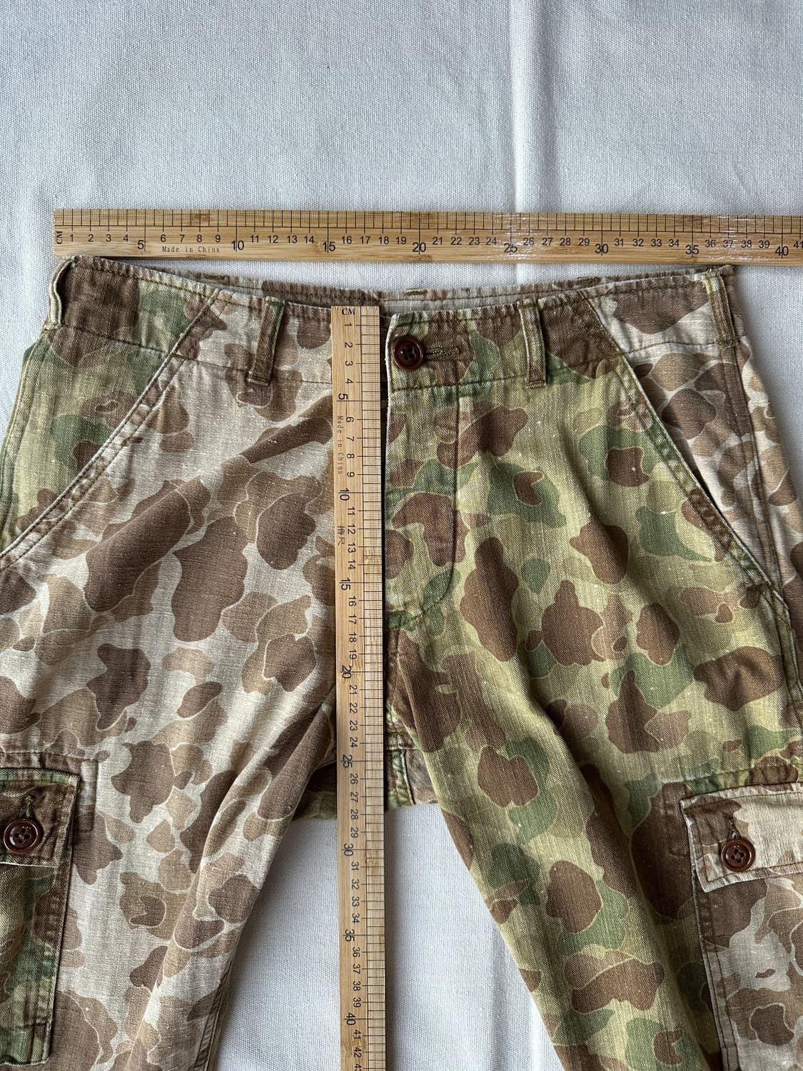 존불 덕헌터 카모 카고 팬츠 M made in Japan 상품이미지9