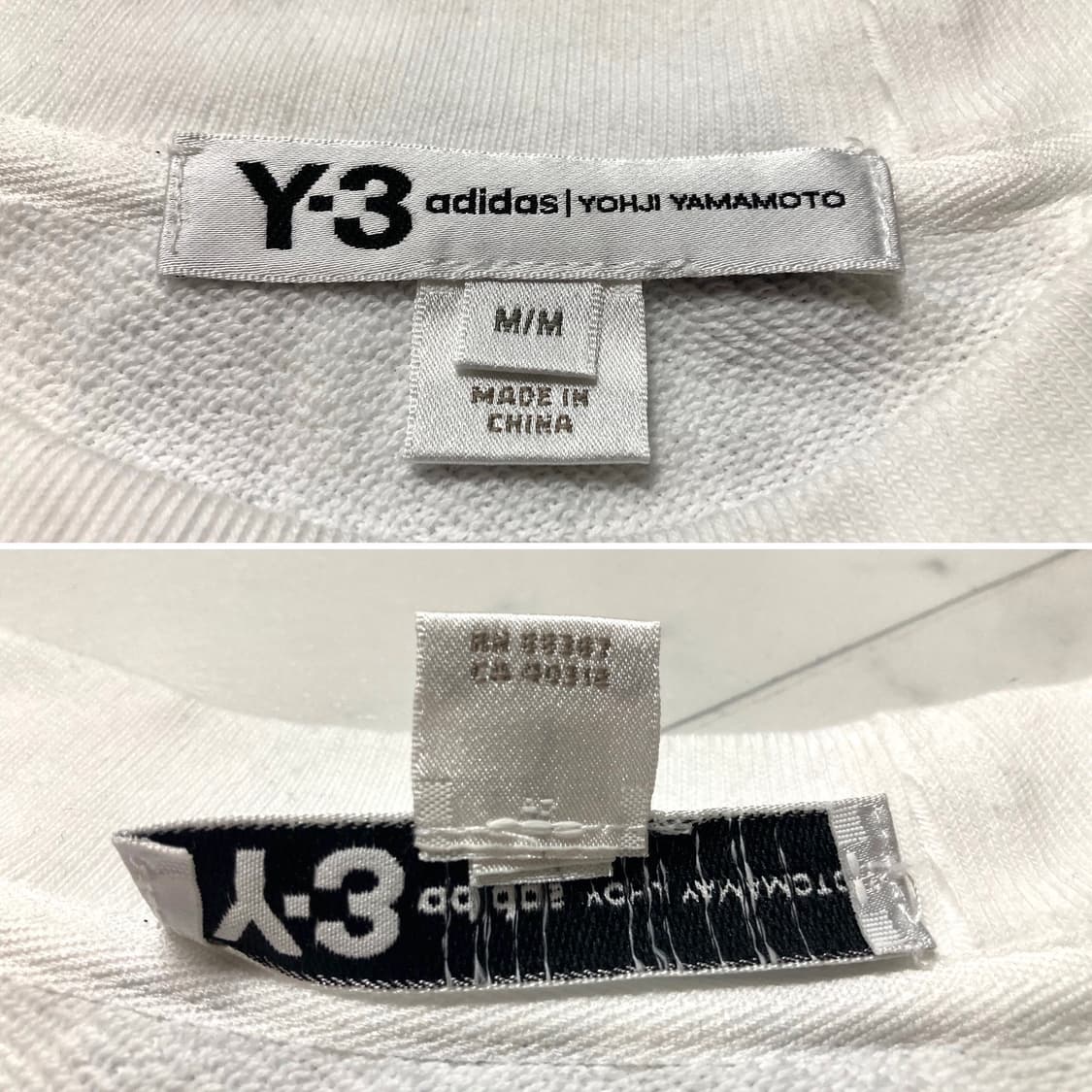 (거의 새것)아디다스 Y-3 19SS 백로고 맨투맨 100-105 상품이미지8