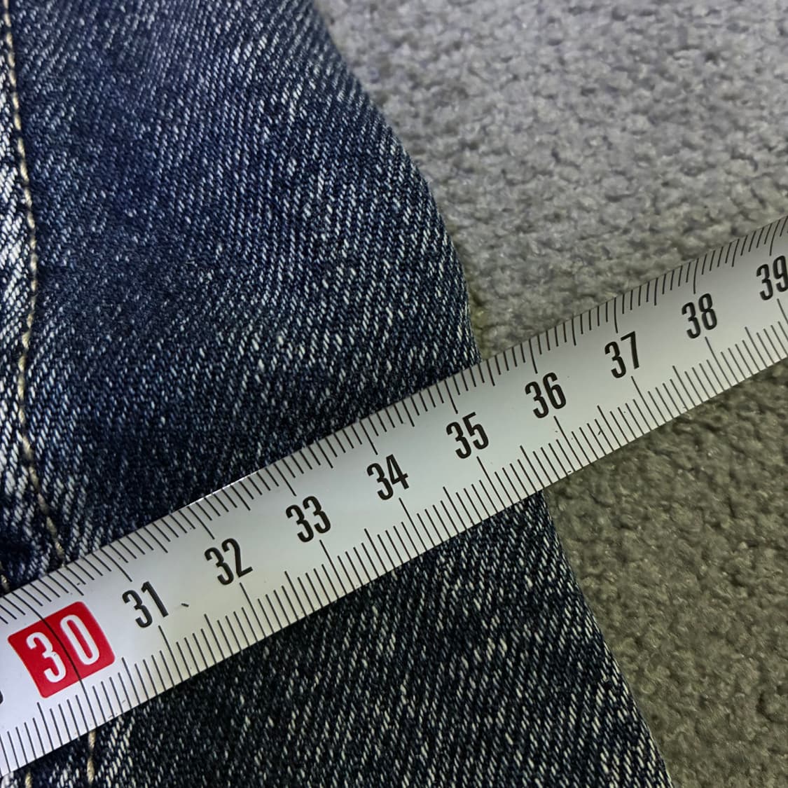 메종미네드 vtg 워싱 데님팬츠 30 상품이미지5