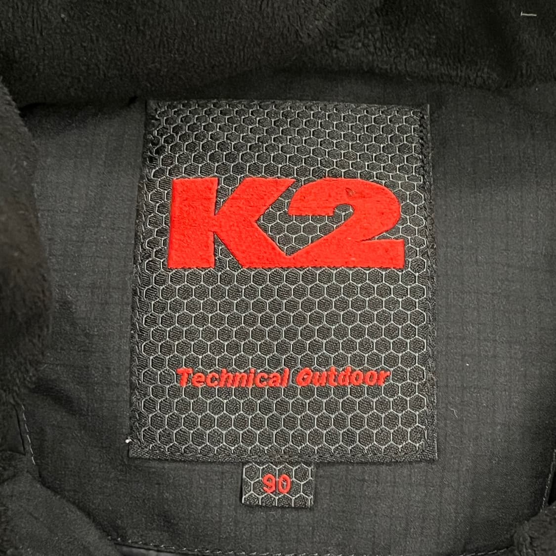 [정품/90] K2 알파인 팀 블랙 패딩 점퍼 b17 상품이미지5