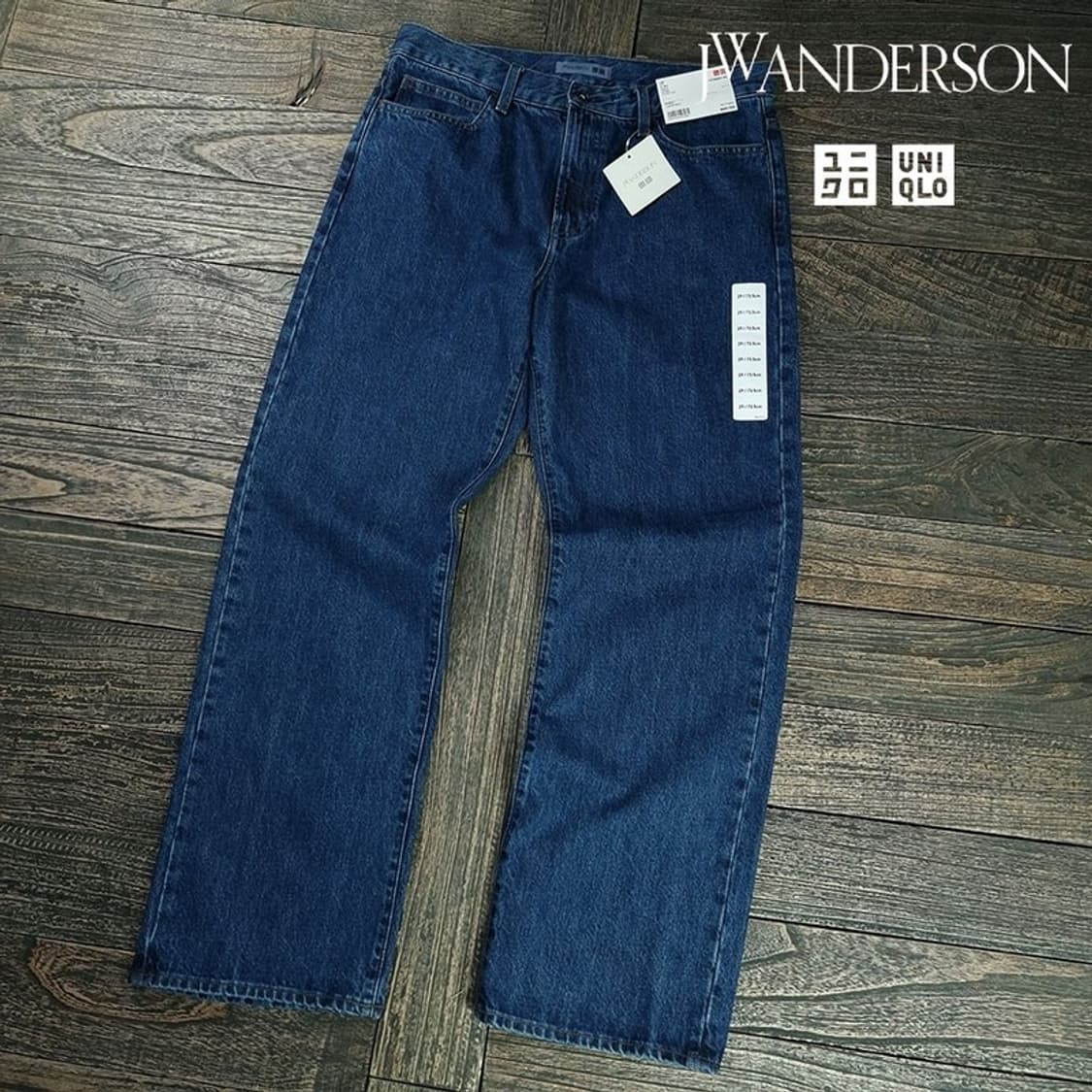 [유니클로 X JW앤더슨](새상품) 루즈핏 데님 팬츠 청바지 M19431 상품이미지1