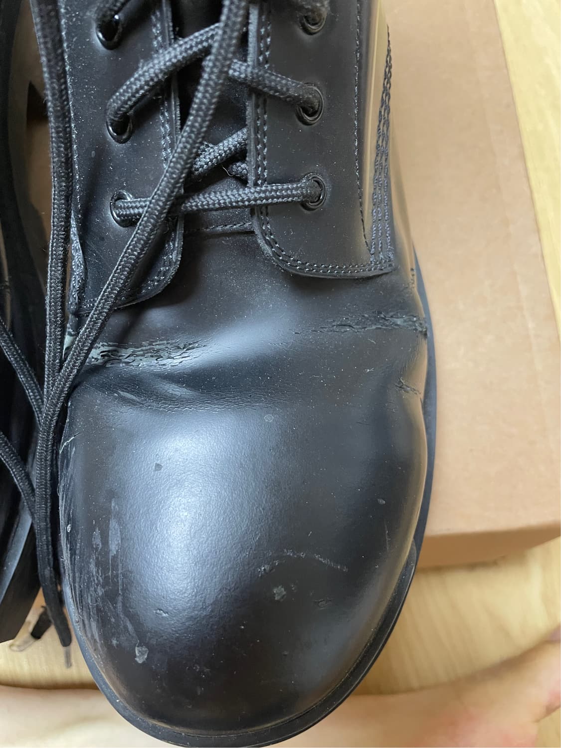 발렌시아가 스트라이크 컴뱃 부츠 42 상품이미지7