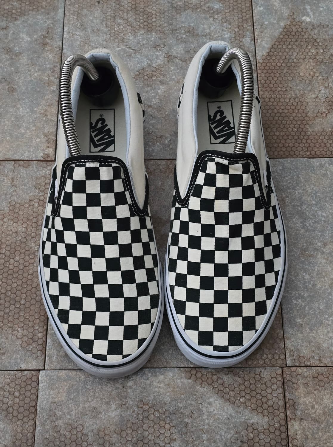 (280)반스 체커보드 슬립온 상품이미지1