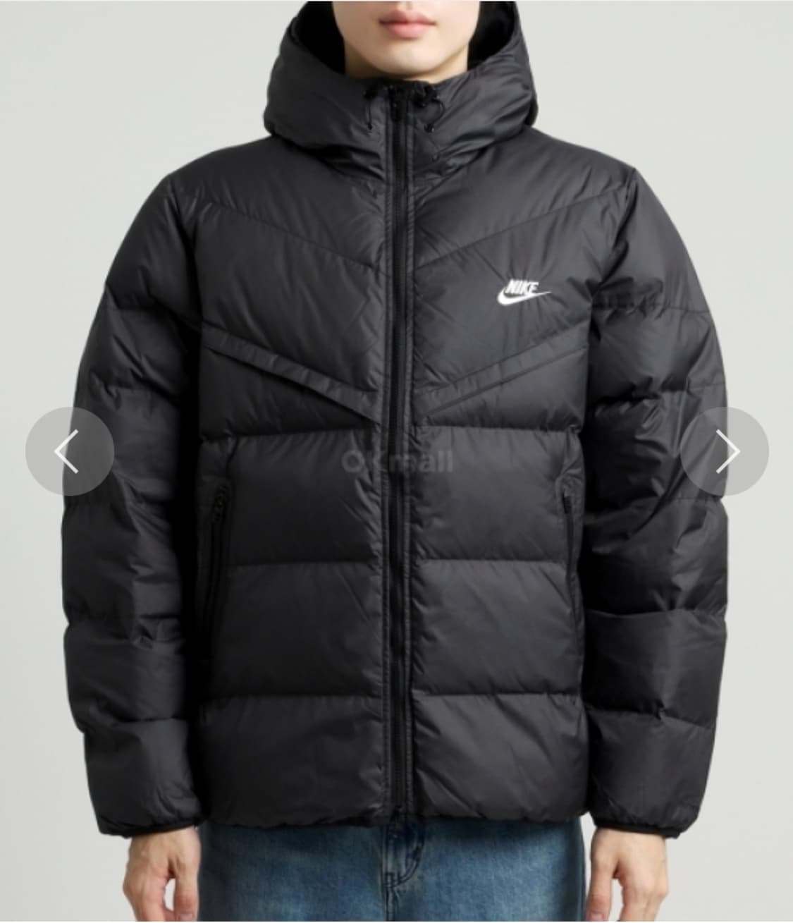 나이키 스톰핏 윈드러너 덕다운 패딩 S 상품이미지1