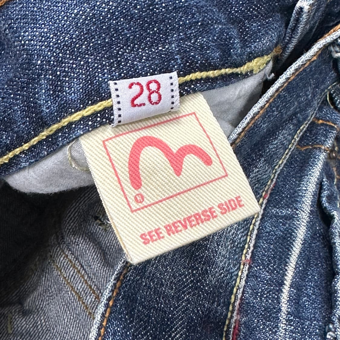 EVISU 에비수 사자 자수 팬츠 상품이미지8