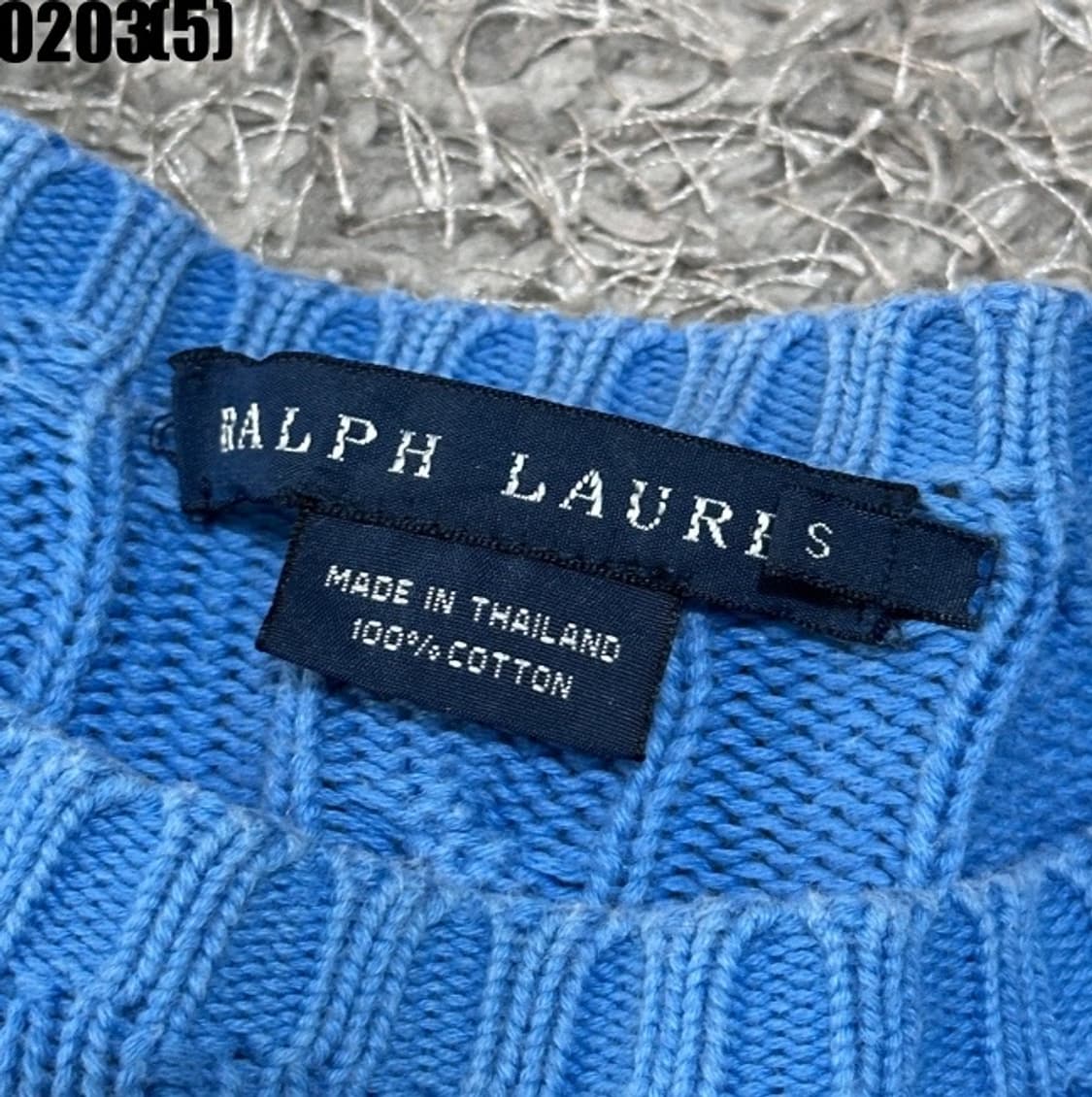 폴로 케이블 니트 상품이미지3