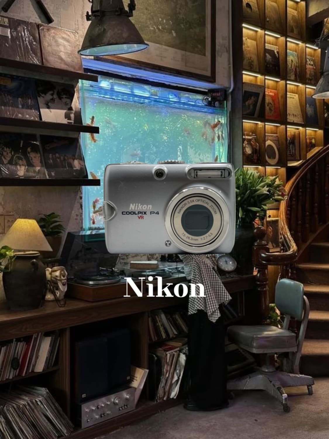 니콘 쿨픽스 p4 빈티지디카 디지털카메라 상품이미지1