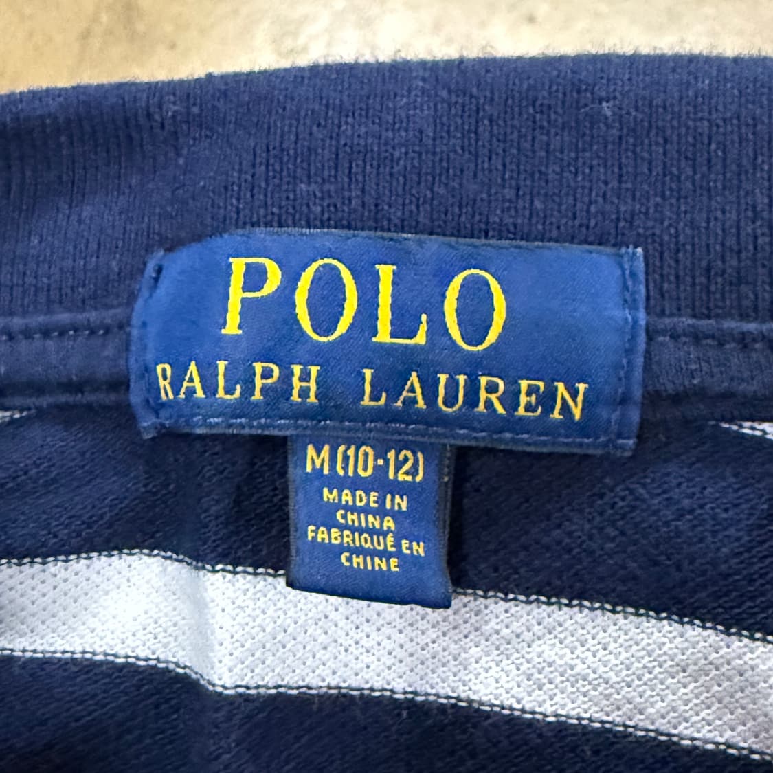 폴로 랄프로렌 USA 빅포니 배색 카라 반팔 티 상품이미지4