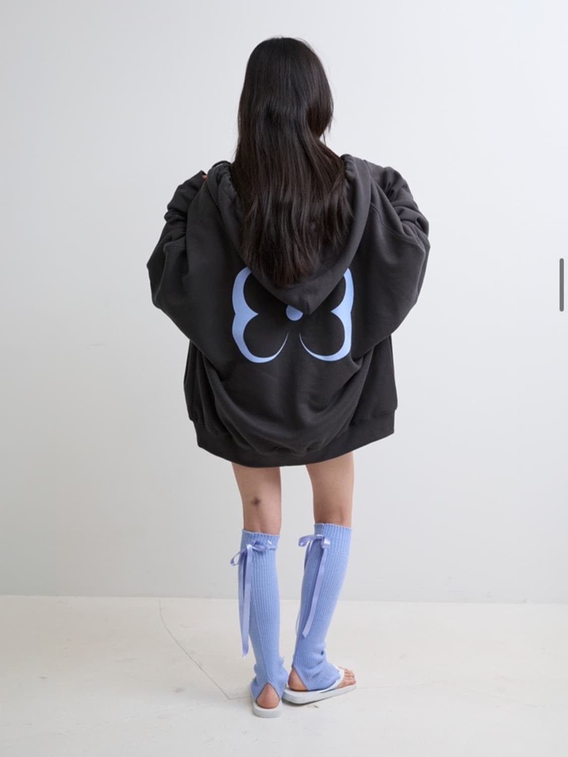 파쿠아 버터플라이 후드집업 점퍼 상품이미지5