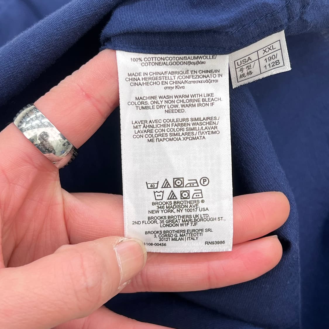 브룩스브라더스 솔리드셔츠 r2273 f 상품이미지6