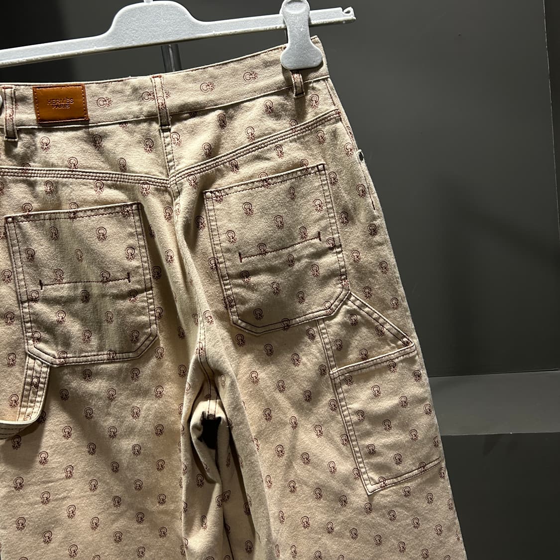 에르메스 홀스빗 와이드 카펜터 데님팬츠 상품이미지5