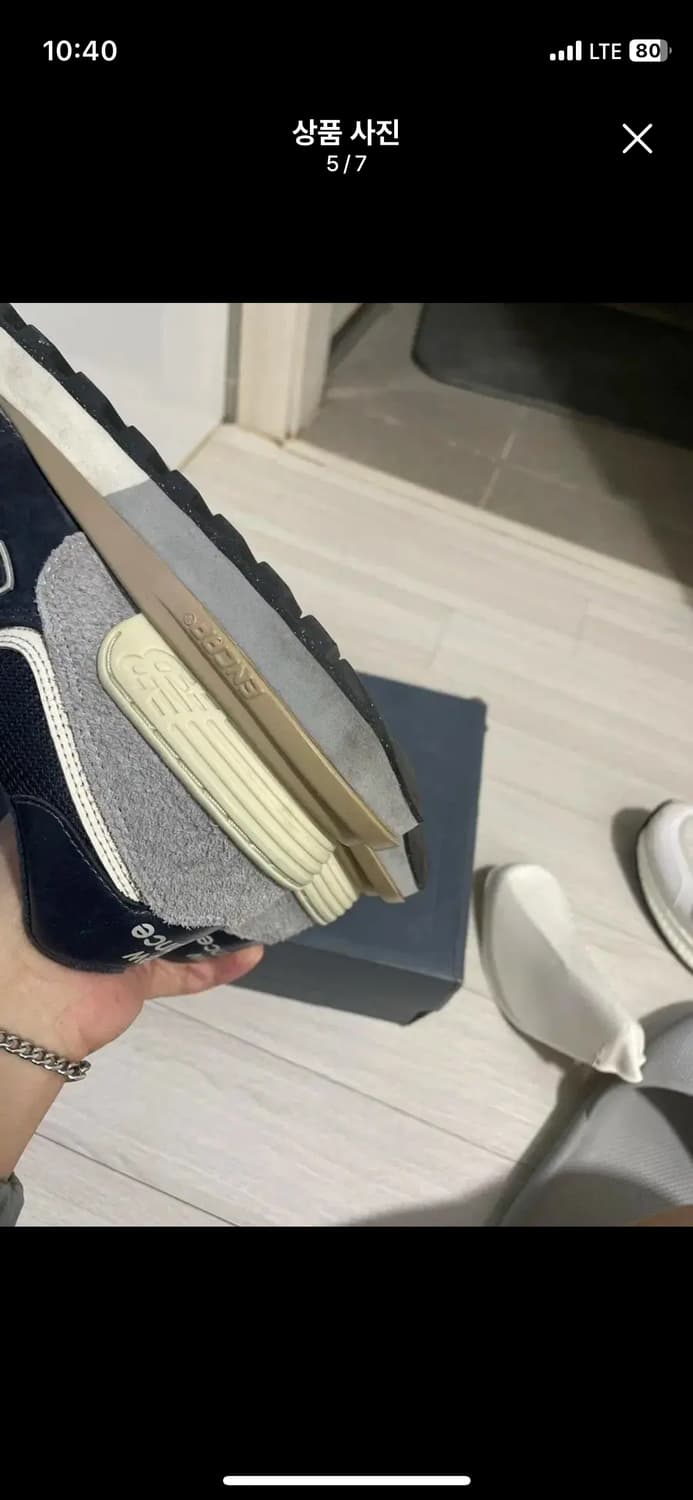 뉴발란스 574 레거시 네이비 렉쏘공 280 상품이미지5