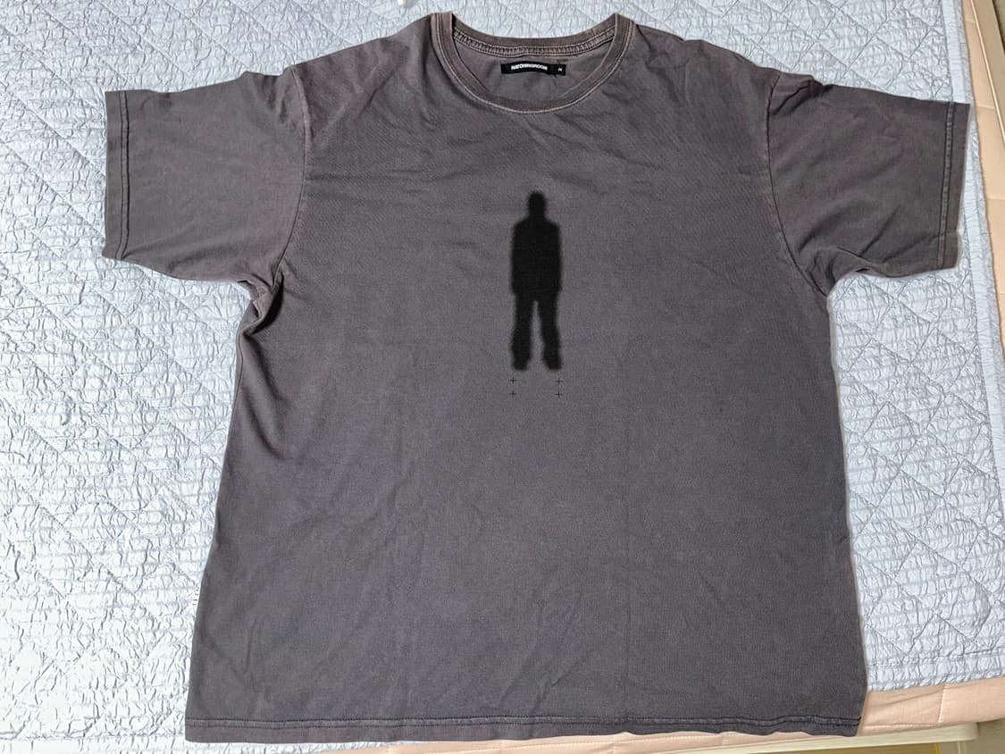 해칭룸 vtg ghost tee washed purple charcoal 상품이미지2