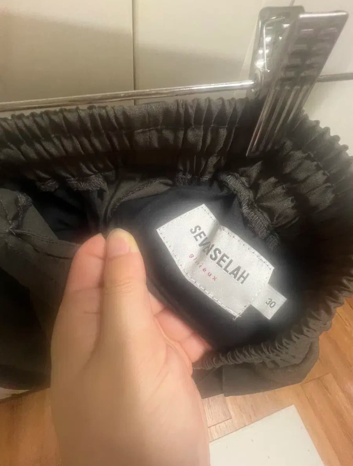 세븐셀라/더블 플리츠 슬랙스/30 상품이미지5