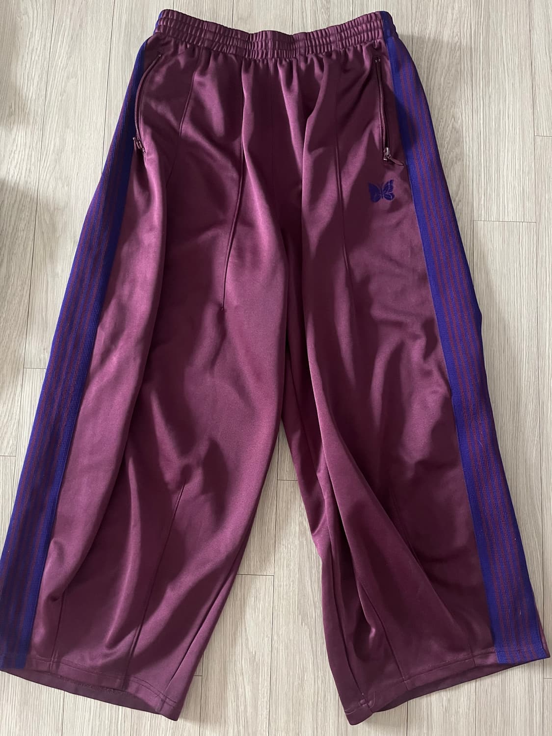 니들스 hd 트랙팬츠 s 와인 퍼플 상품이미지1