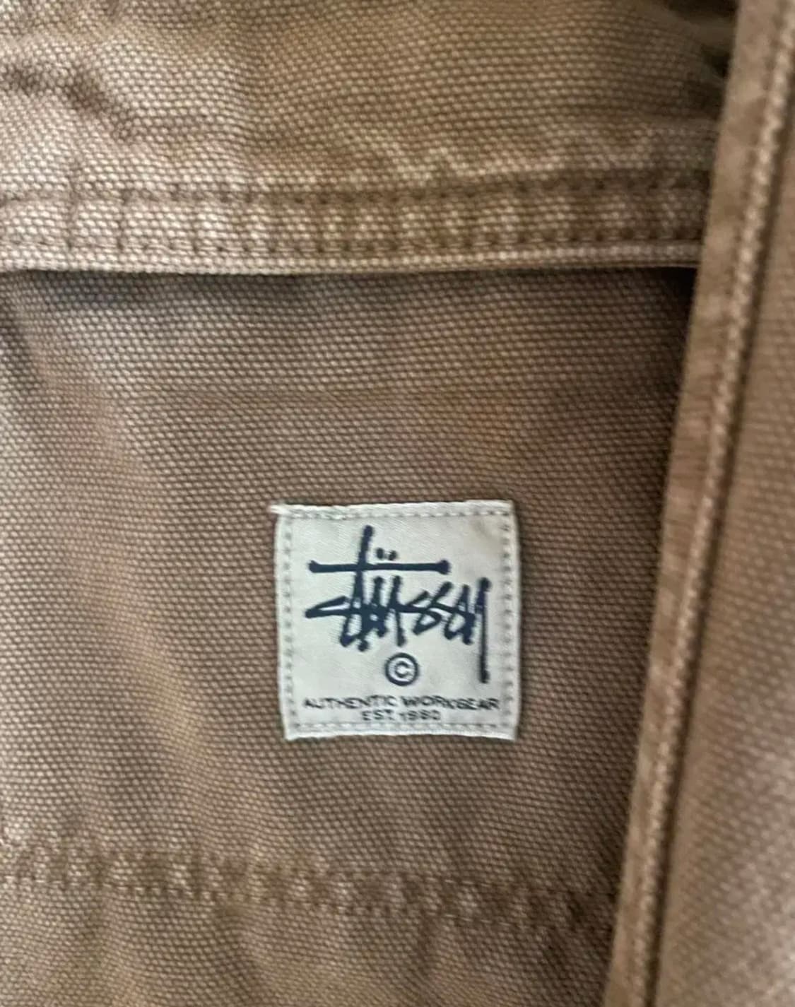 스투시 캔버스 자켓 상품이미지3