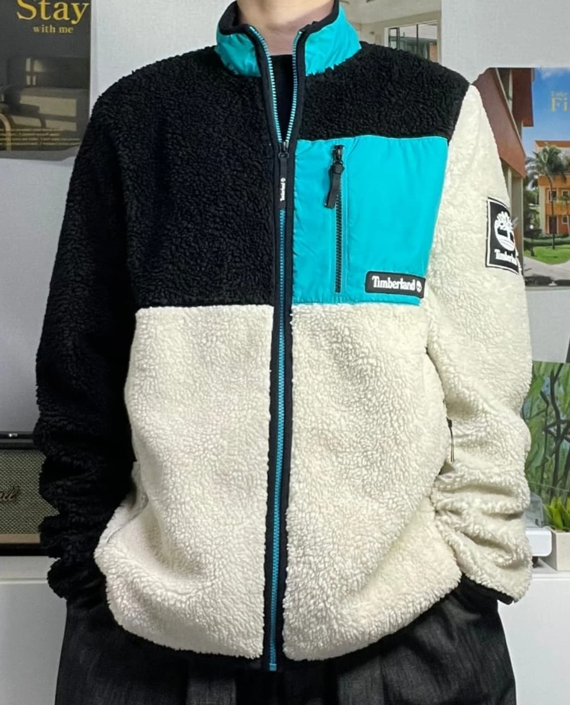 팀버랜드 뽀글이 후리스 점퍼 ~105 상품이미지9