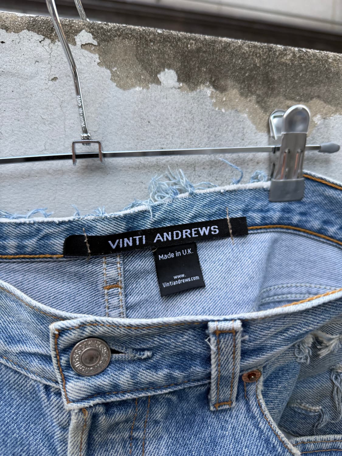 빈티 앤드류스 리바이스 리워크 데님 팬츠 상품이미지2