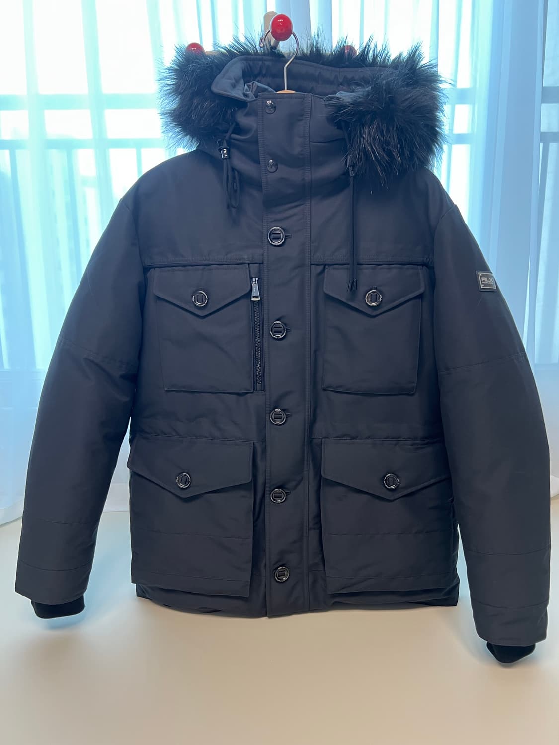 폴로 랄프로렌 남성 RLX 덕다운 퍼후드 파카 점퍼 상품이미지1