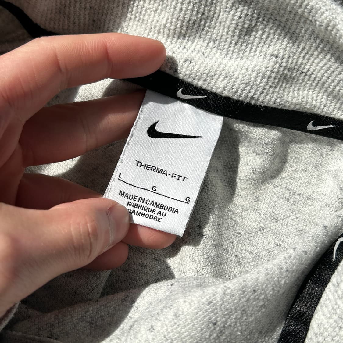 나이키 써마핏 하프집업 크롭 아노락 상품이미지7