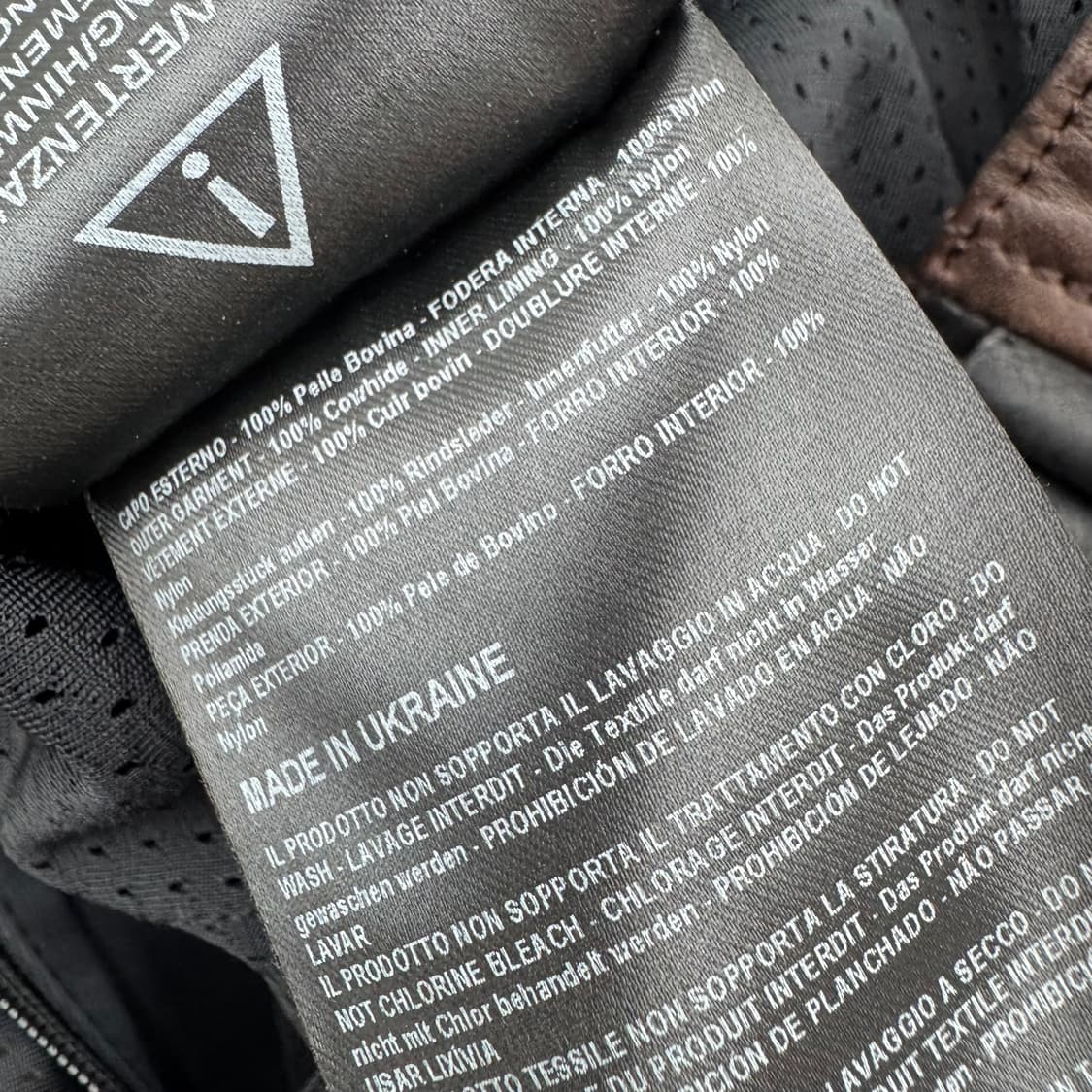 다이네즈 가죽 레이싱 자켓 상품이미지7