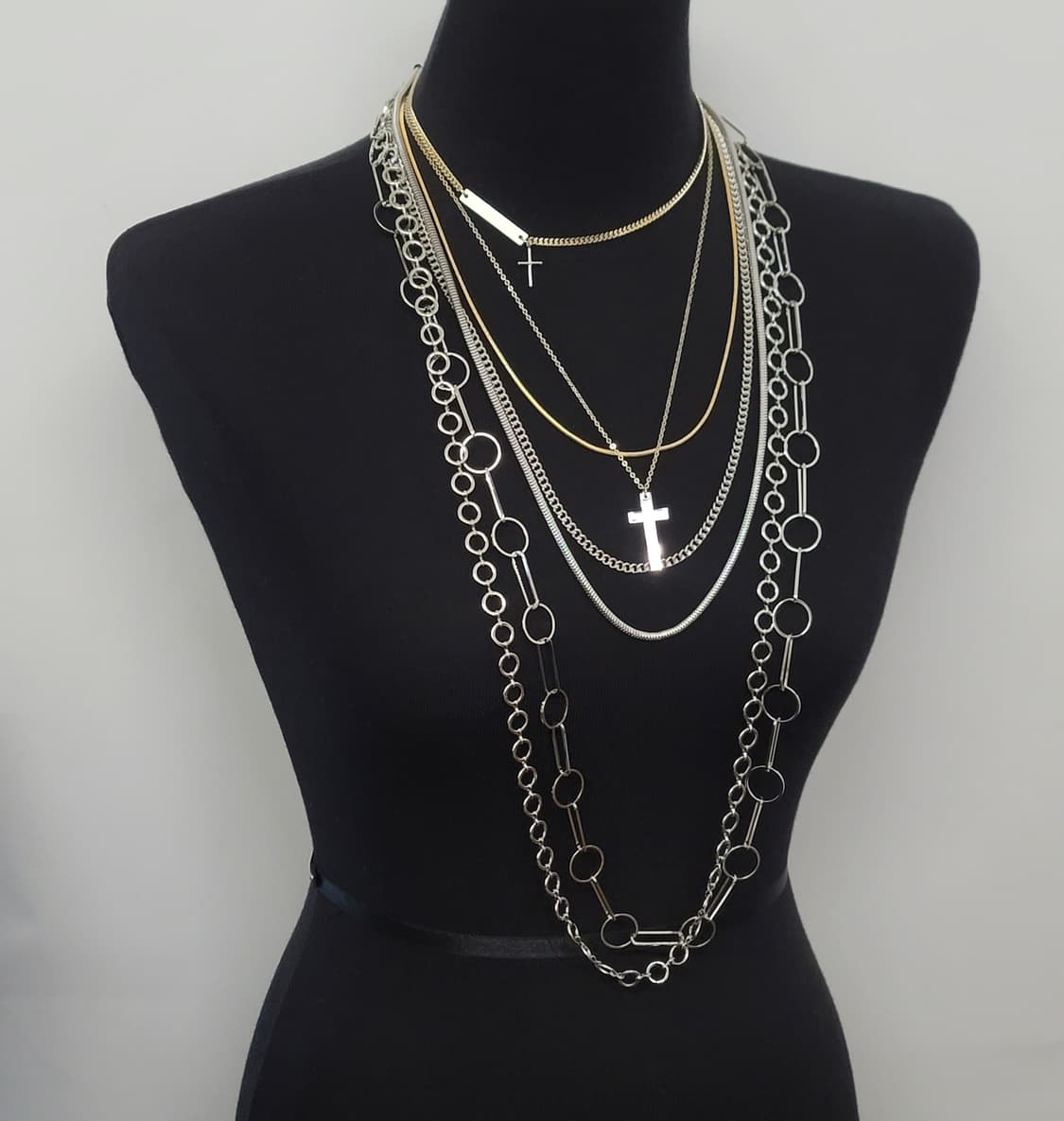cross necklace set 상품이미지2