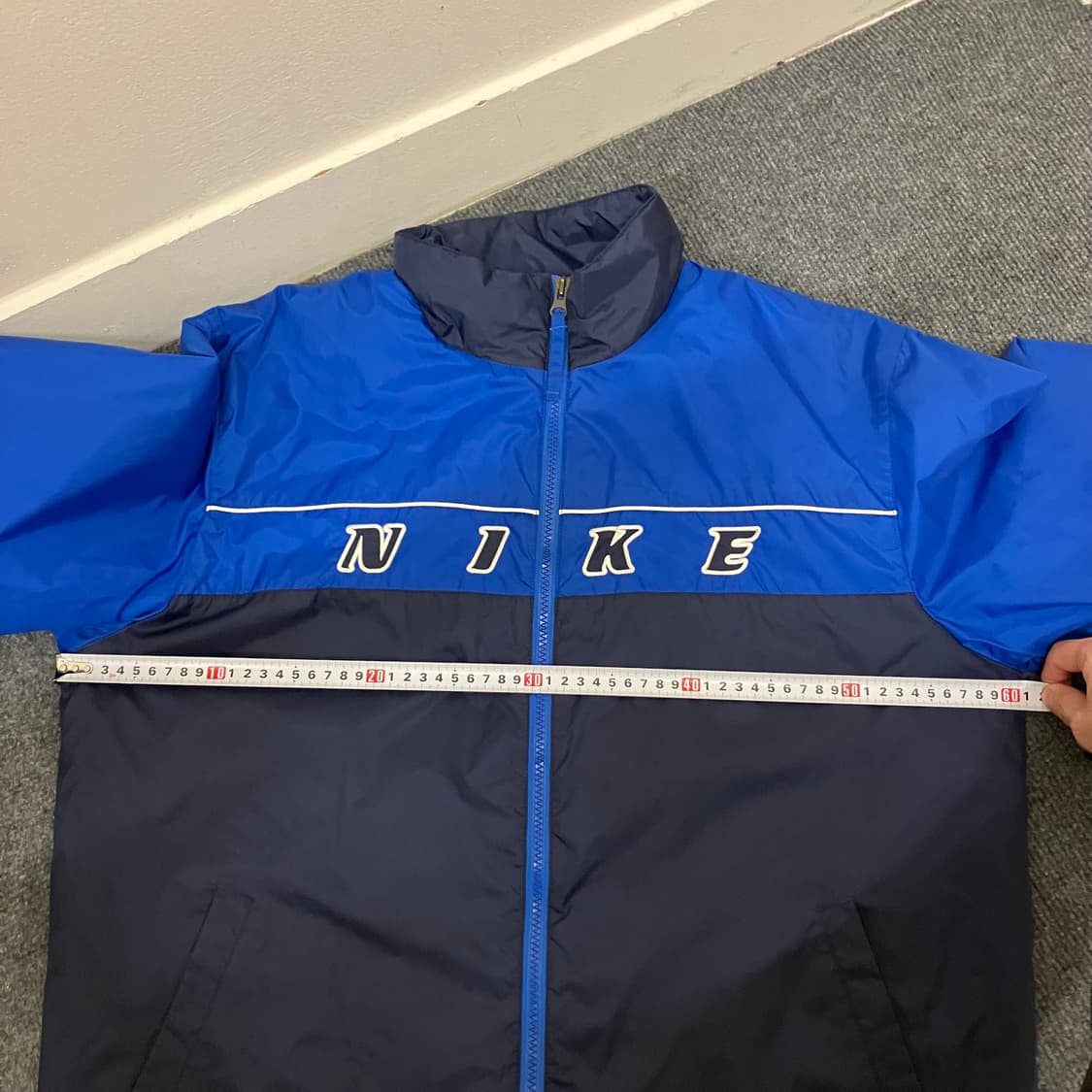 N123 나아키 센터로고 누빔 자켓 상품이미지6