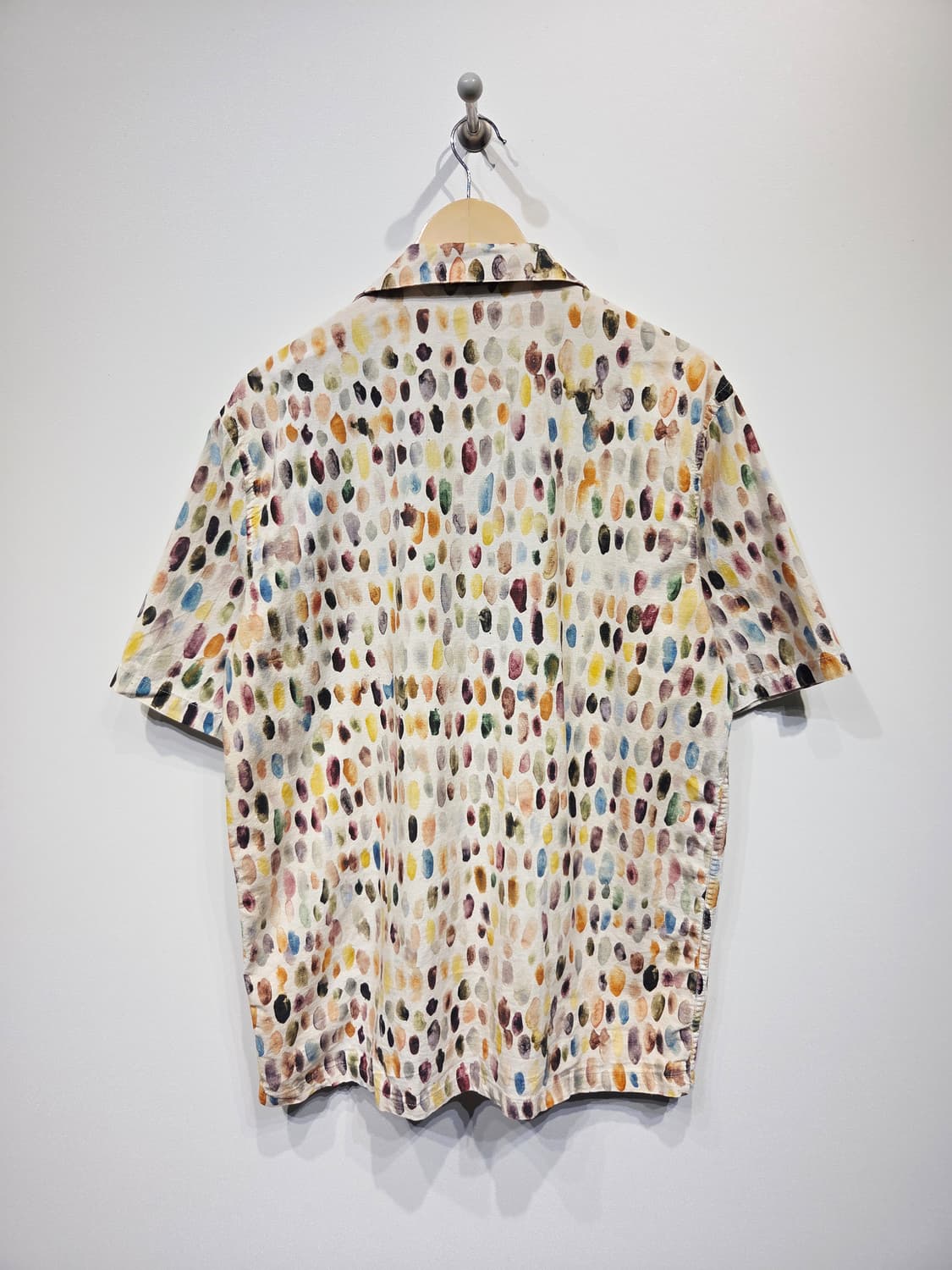 자라. 멀티컬러 추상 프린트 릴랙스 핏 셔츠_M 상품이미지7