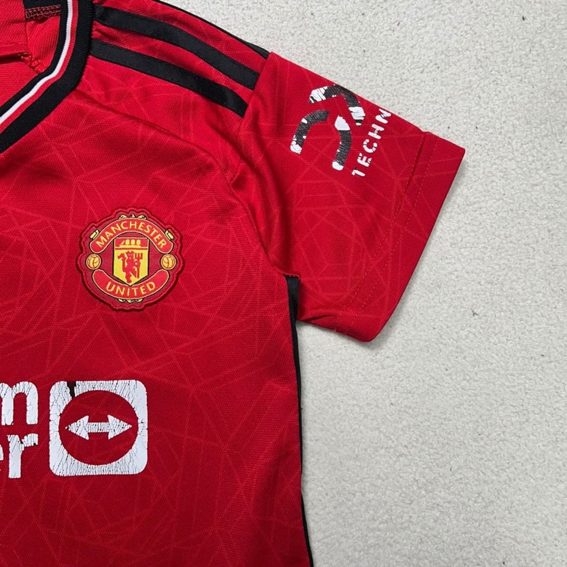 아디다스 키즈 맨체스터 유나이티드 23/24 홈 유니폼 20 상품이미지2