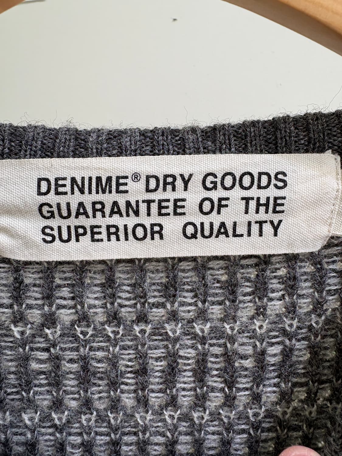 DENIME (Made in Japan) 니트 상품이미지6