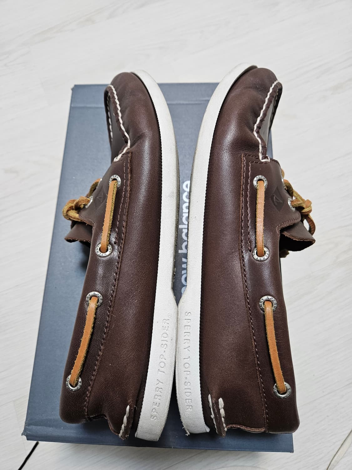 스페리 플러스웨이브 보트슈즈 브라운 (265 / 8.5W) 급매 상품이미지5