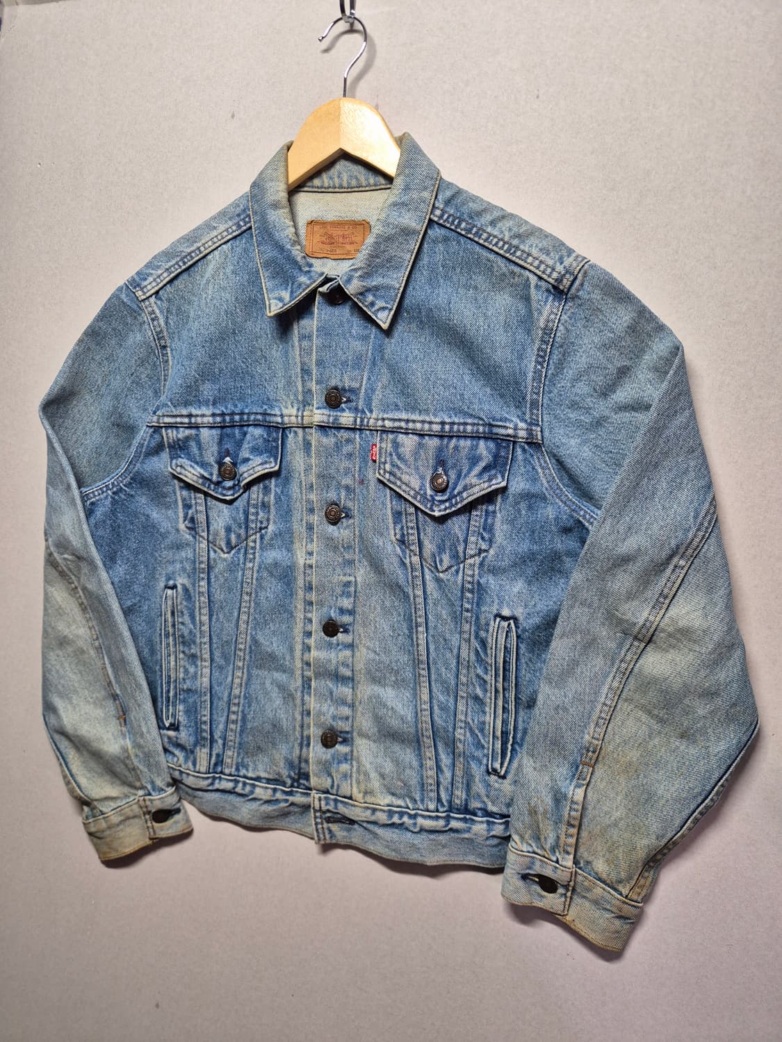 [실측 M] 80s US Made 리바이스 트러커 -115 상품이미지2
