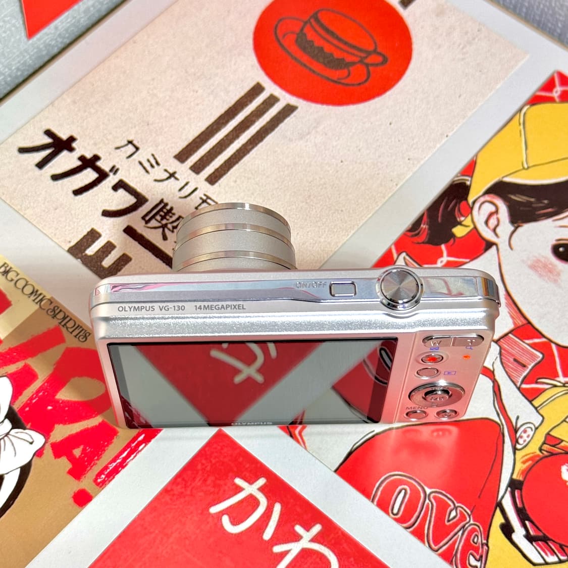 올림푸스 VG-130 실버 빈티지디카 상품이미지3