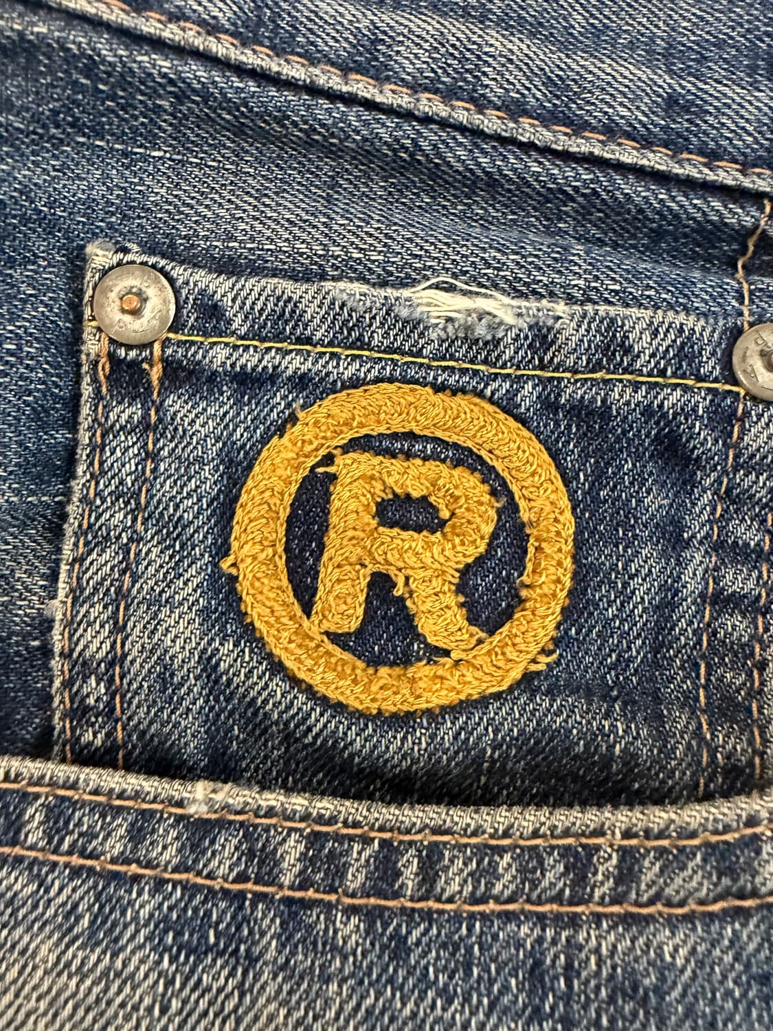 00s A BATHING APE Denim Pants (M) 상품이미지4