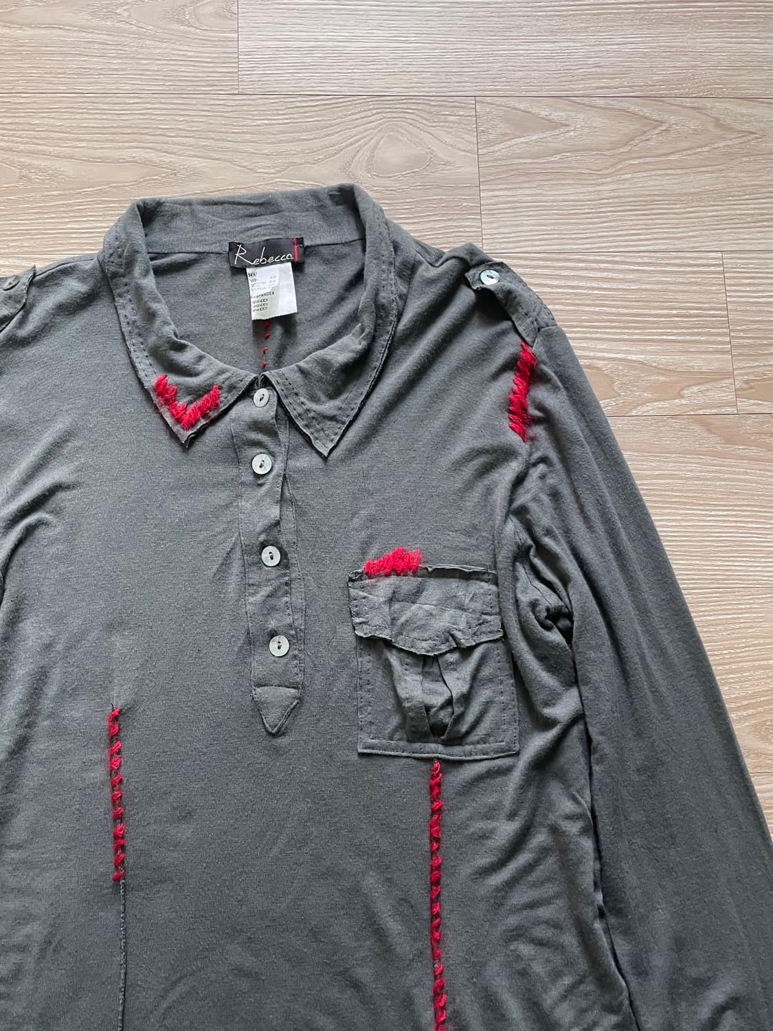 빈티지 pk 티셔츠 made in italy 상품이미지5
