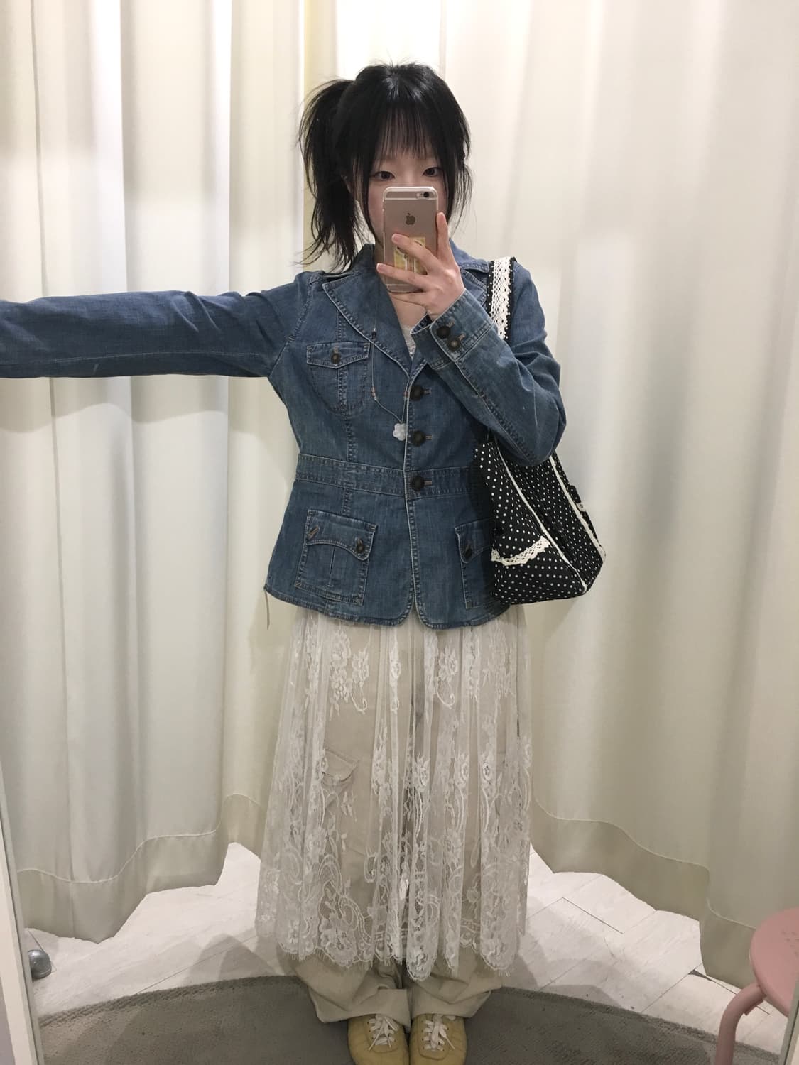 hippie mori denim jackt) 상품이미지5