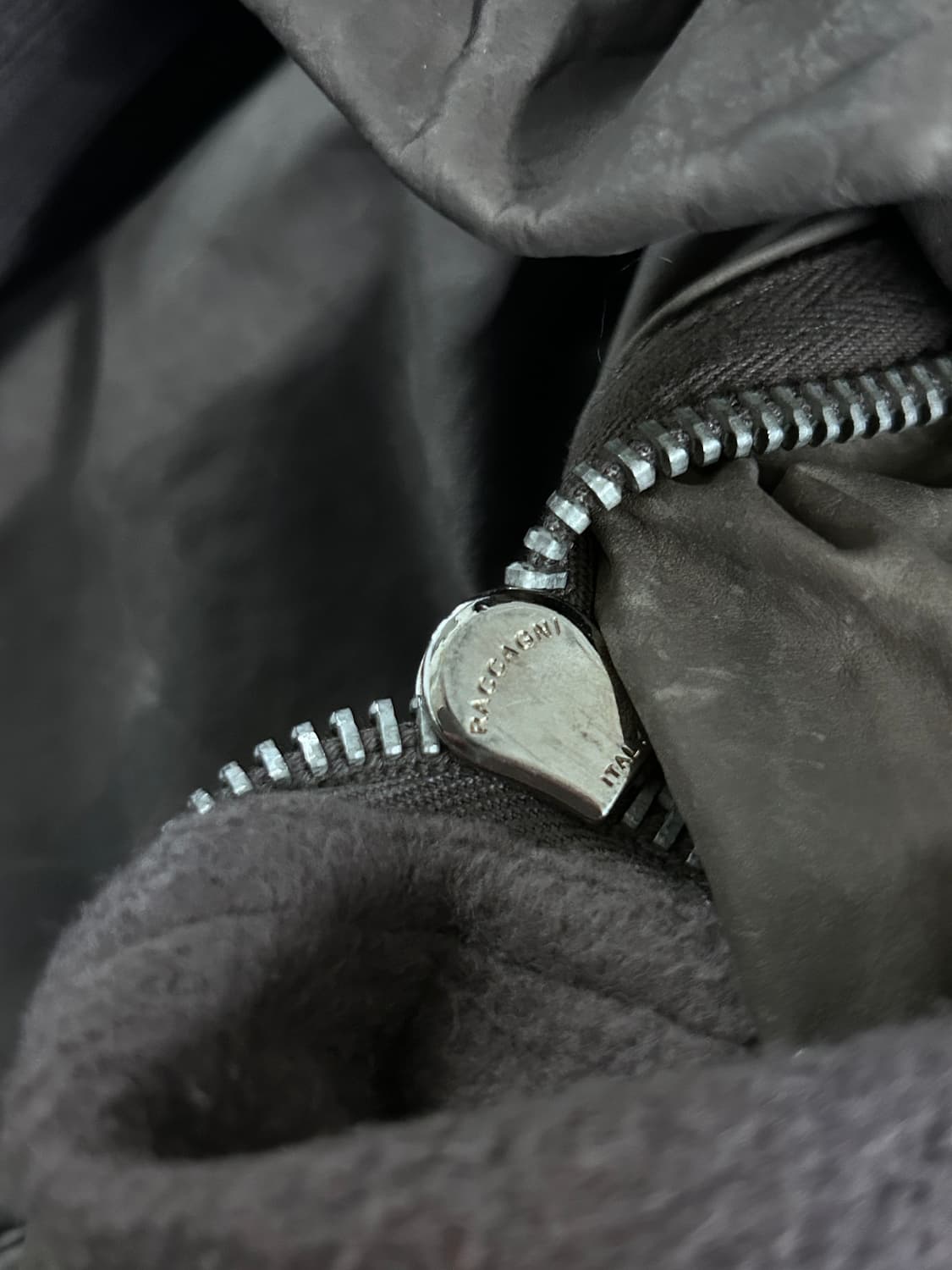 릭오웬스 다크 더스트 카프스킨 드레이프 하이넥 자켓 상품이미지8