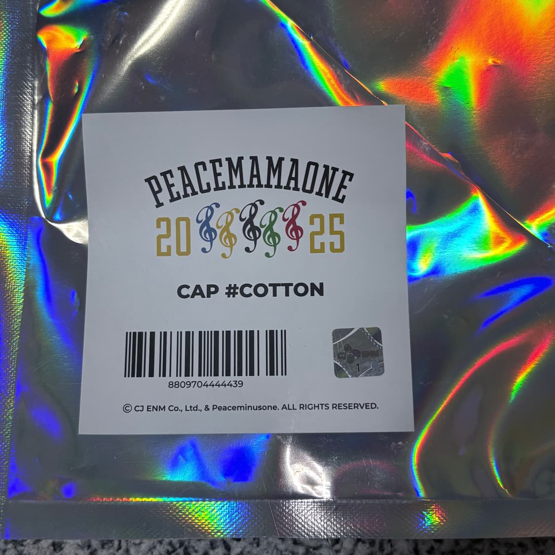 피스마이너스원 x MAMA 콜라보 코튼/메쉬 캡 상품이미지5