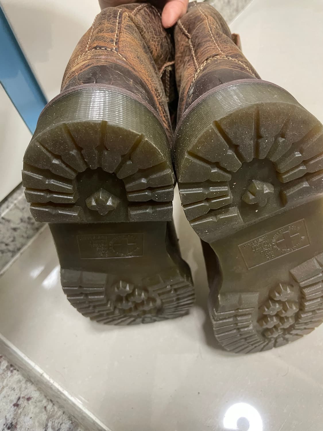 닥터마틴 애니스톤 로 레더 바이커 부츠 uk4 상품이미지3