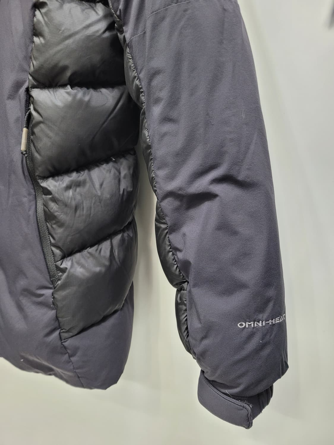 Columbia 컬럼비아 옴니히트 구스 다운 패딩 / 남 XL 블랙
 상품이미지4