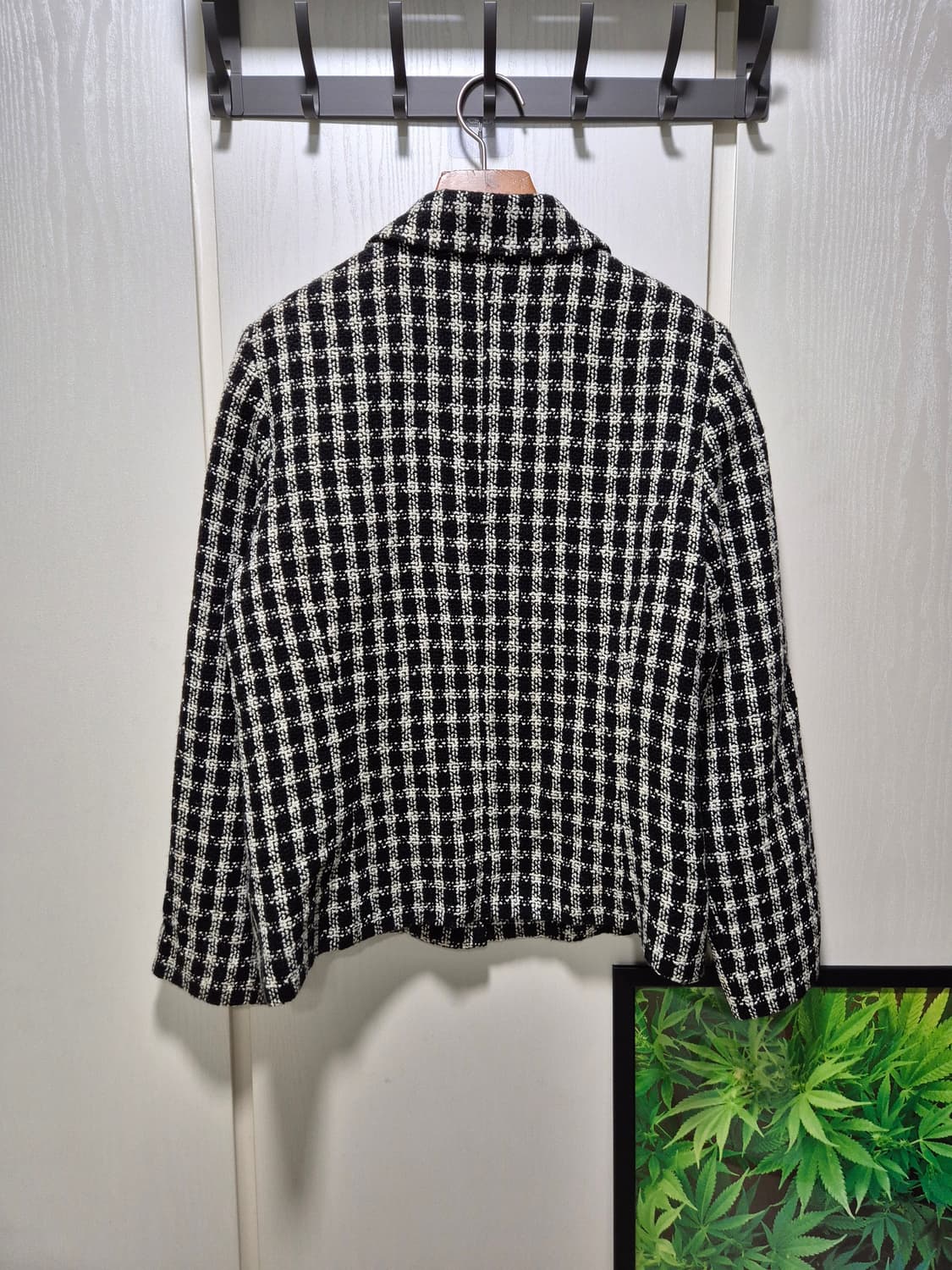 (세일)JPN 빈티지. 트위드 자켓 스커트 세트 상품이미지6