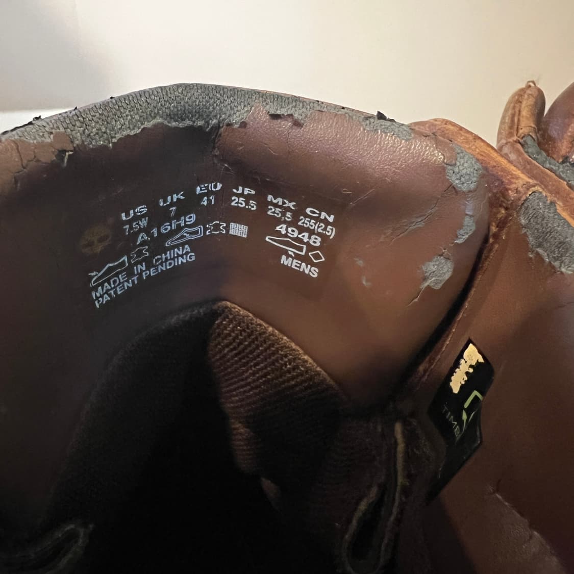 팀버랜드 6인치 워터프루프 체스넛 릿지 부츠 상품이미지8